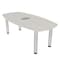 Skutchi Designs 33.5 in W, 69.5 in L, 29 in H, Engineered Wood Top, Ivory HAR-ABOT-34X70-POST-ELEC-XD1026 - alternate 1